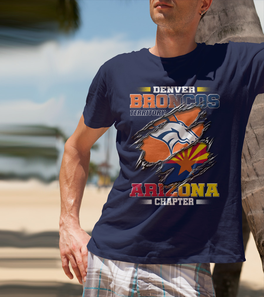 Denver Broncos Territory Arizona Chapter T-Shirt