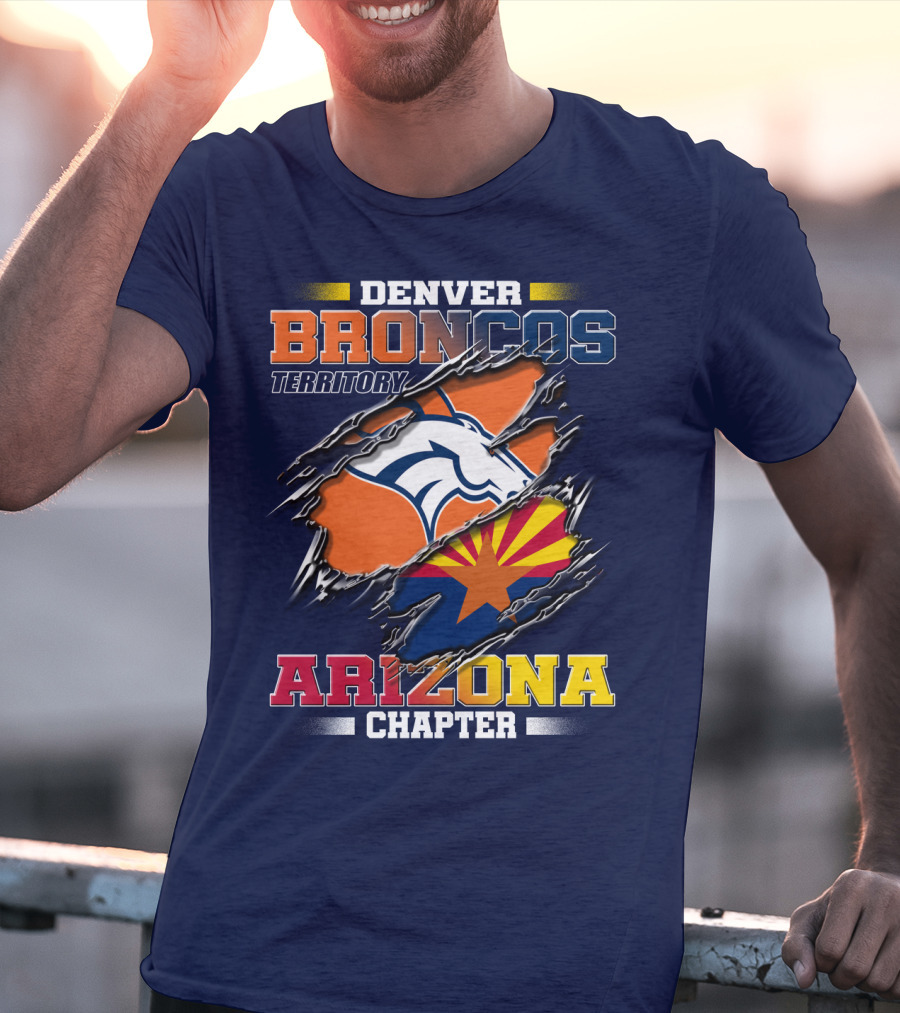 Denver Broncos Territory Arizona Chapter T-Shirt