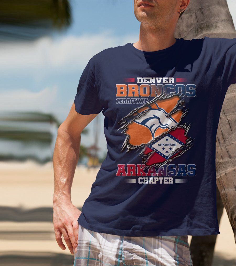 Denver Broncos Territory Arkansas Chapter T-Shirt