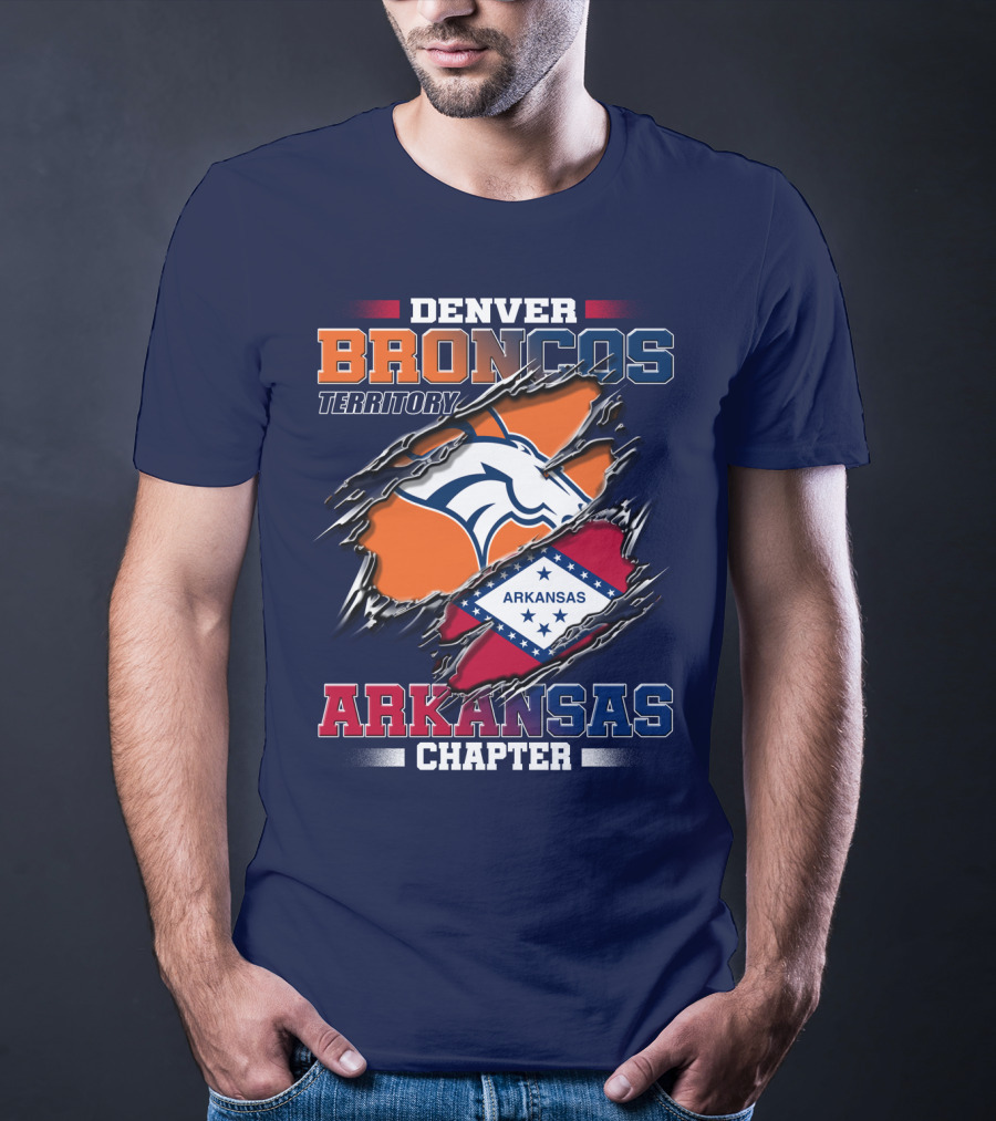 Denver Broncos Territory Arkansas Chapter T-Shirt