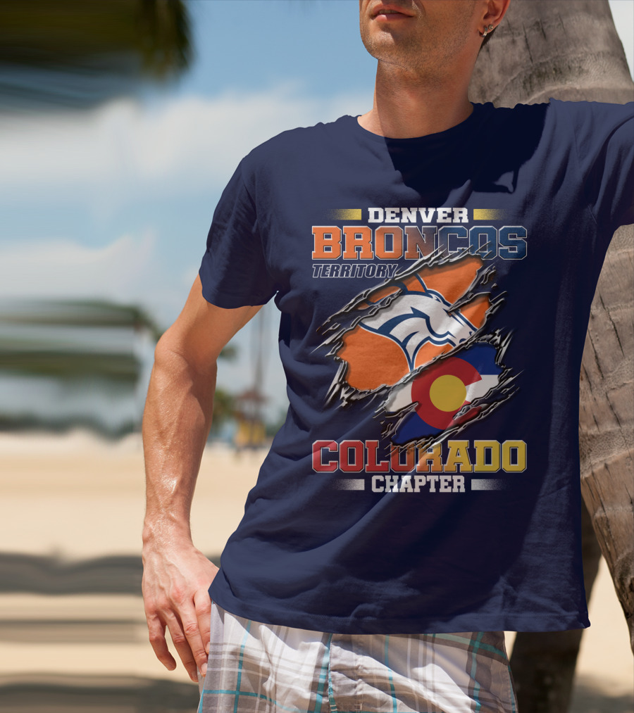 Denver Broncos Territory Colorado Chapter T-Shirt
