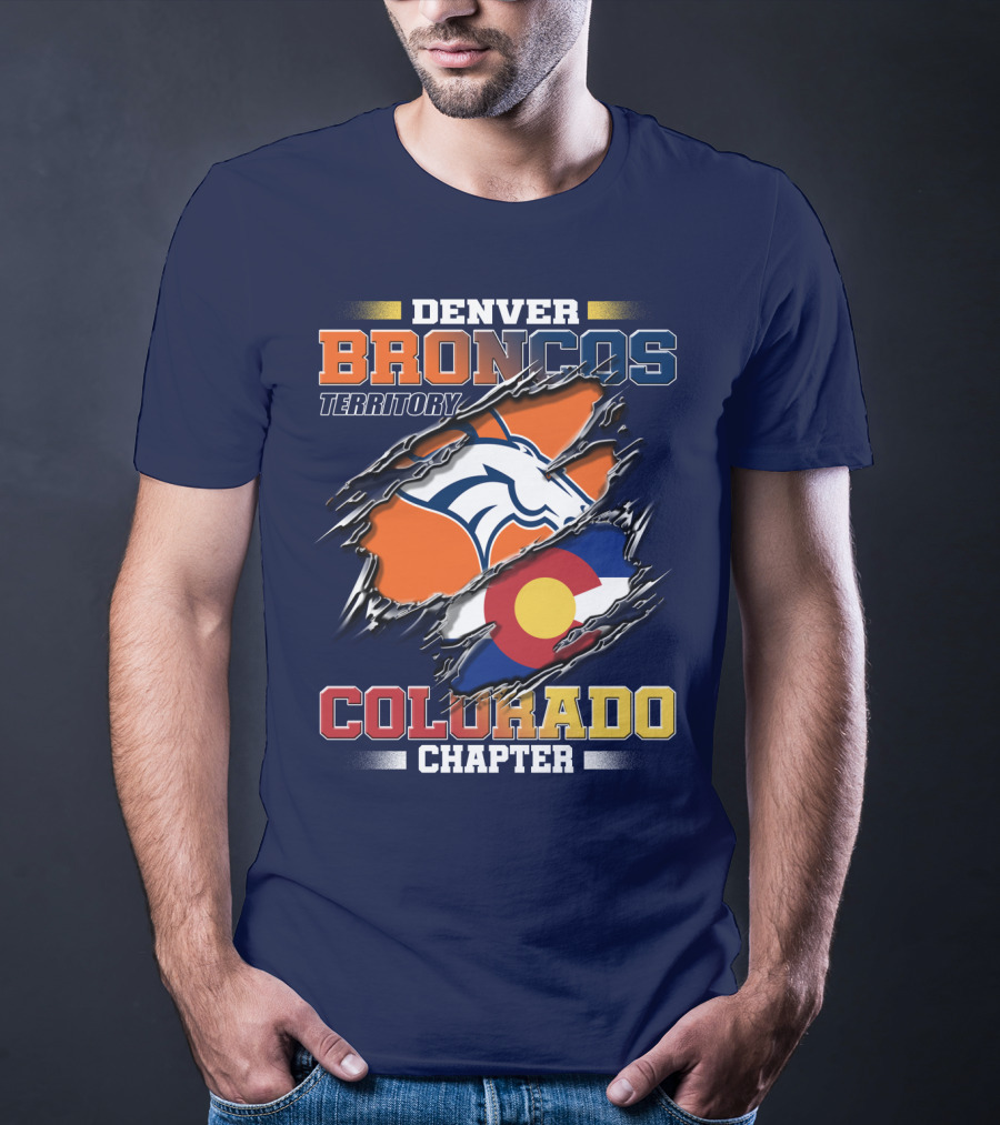 Denver Broncos Territory Colorado Chapter T-Shirt