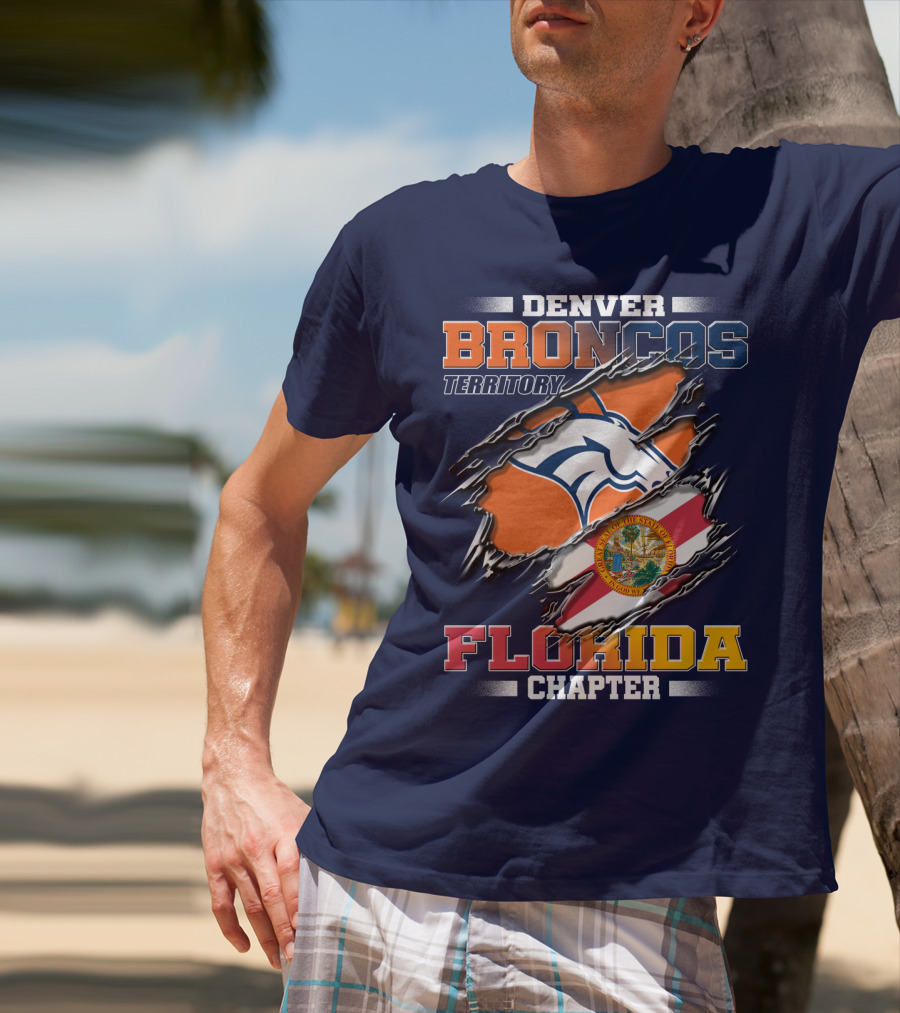 Denver Broncos Territory Florida Chapter T-Shirt