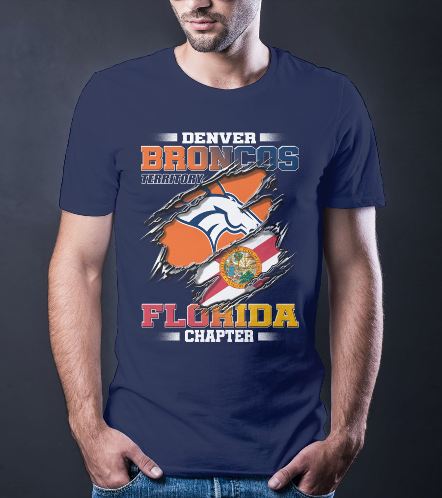 Denver Broncos Territory Florida Chapter T-Shirt