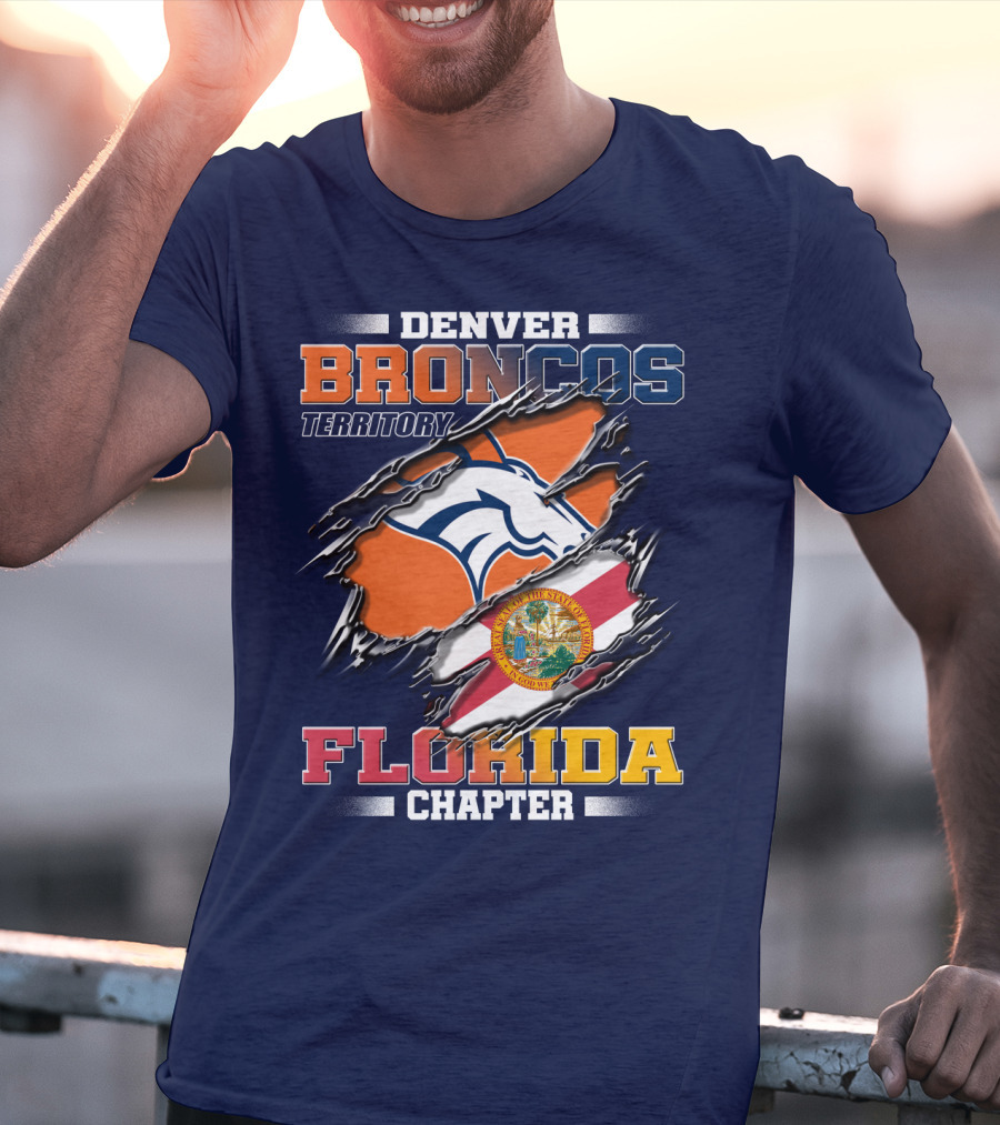 Denver Broncos Territory Florida Chapter T-Shirt