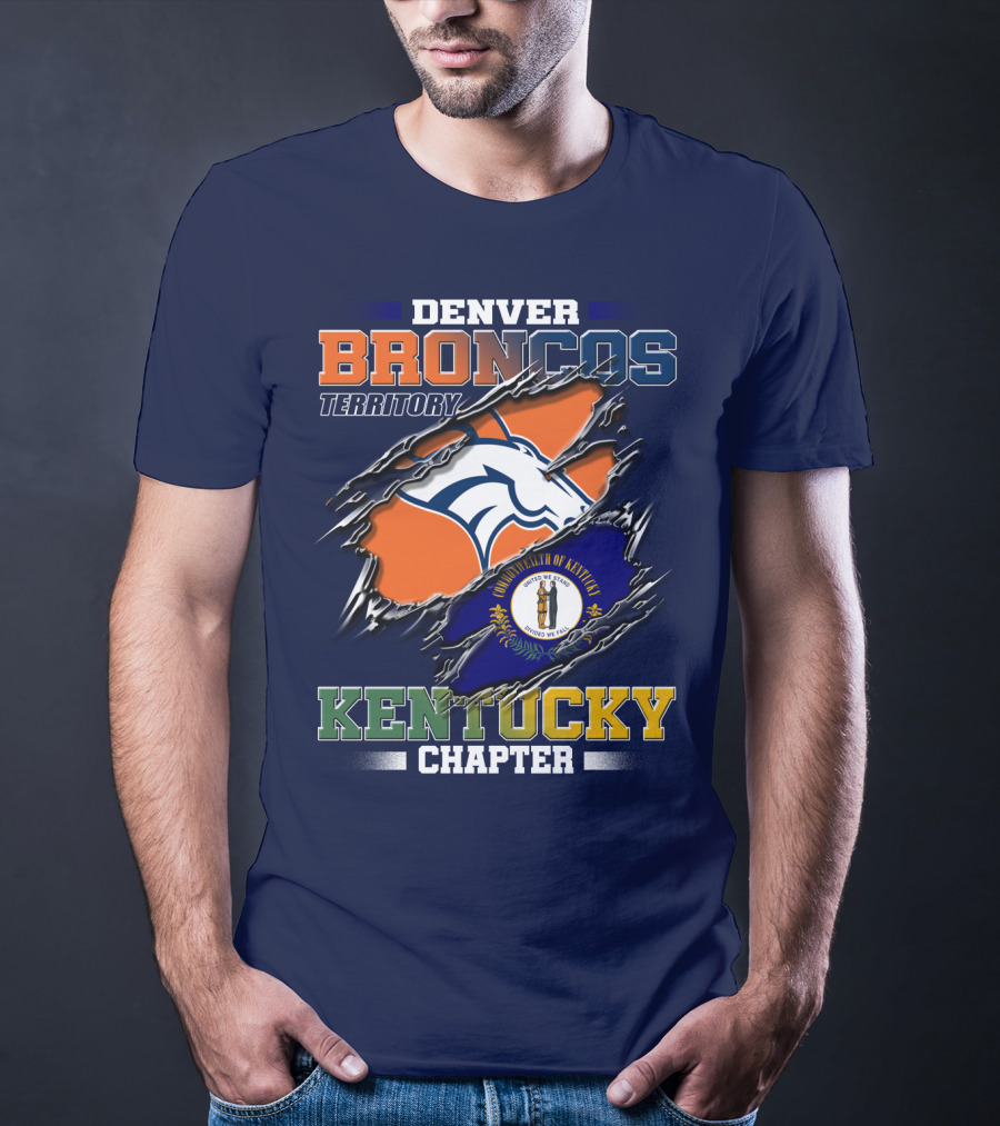 Denver Broncos Territory Kentucky Chapter T-Shirt