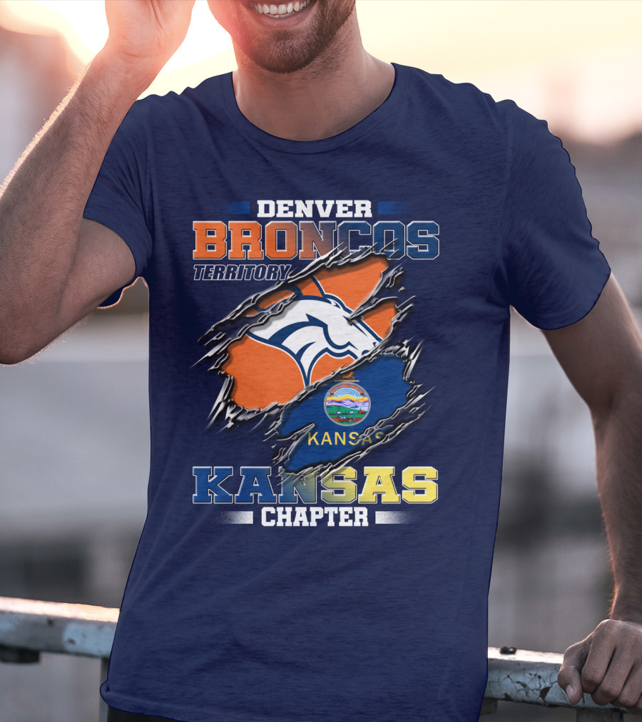 Denver Broncos Territory Kansas Chapter T-Shirt