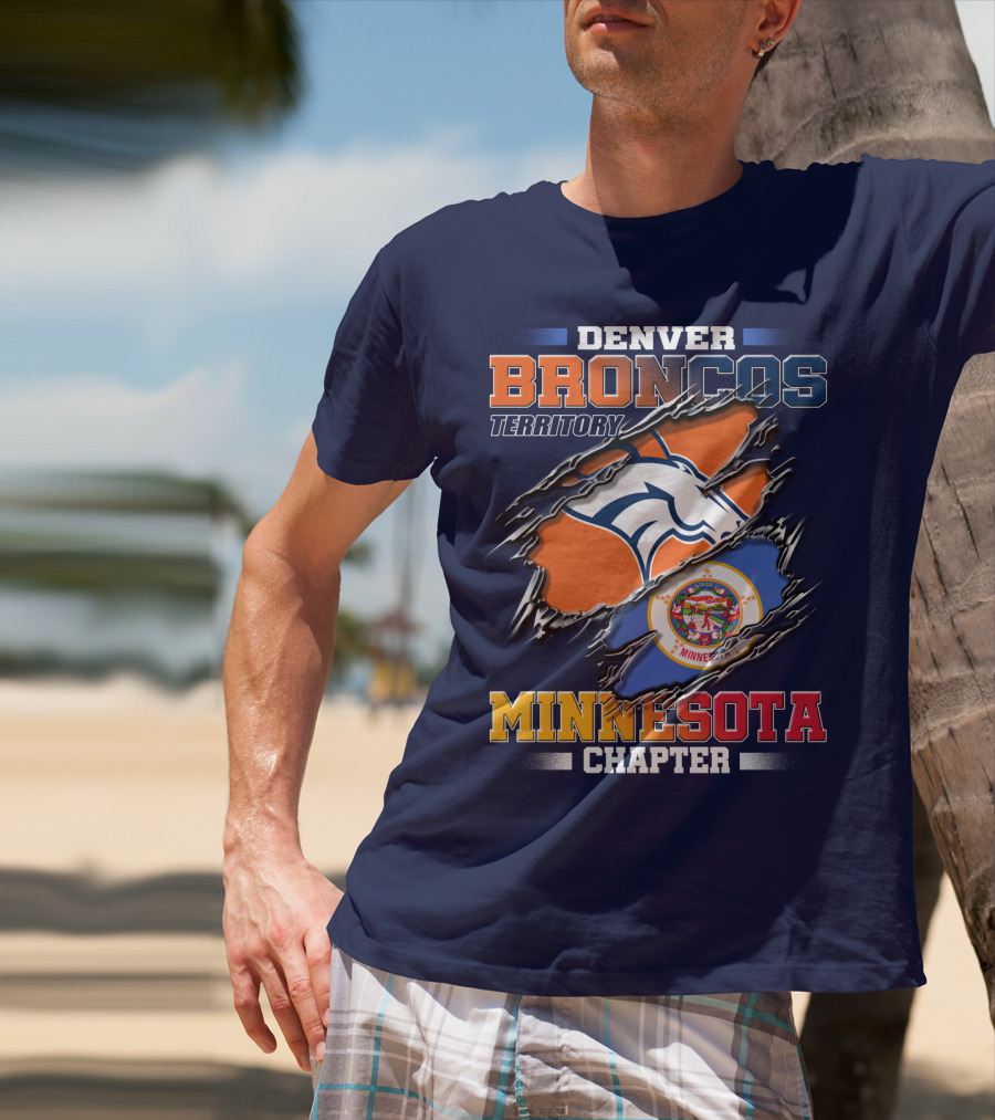 Denver Broncos Territory Minnesota Chapter T-Shirt