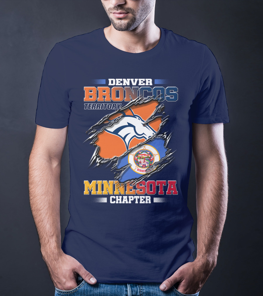 Denver Broncos Territory Minnesota Chapter T-Shirt