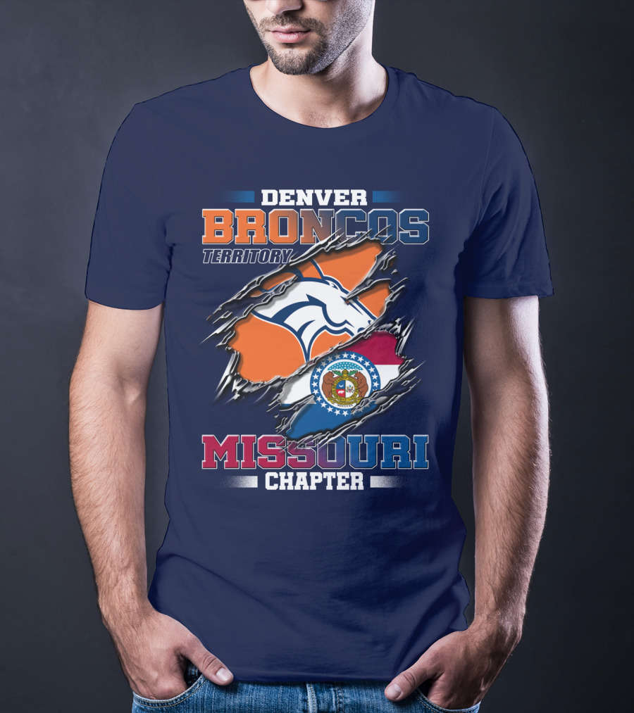 Denver Broncos Territory Missouri Chapter T-Shirt