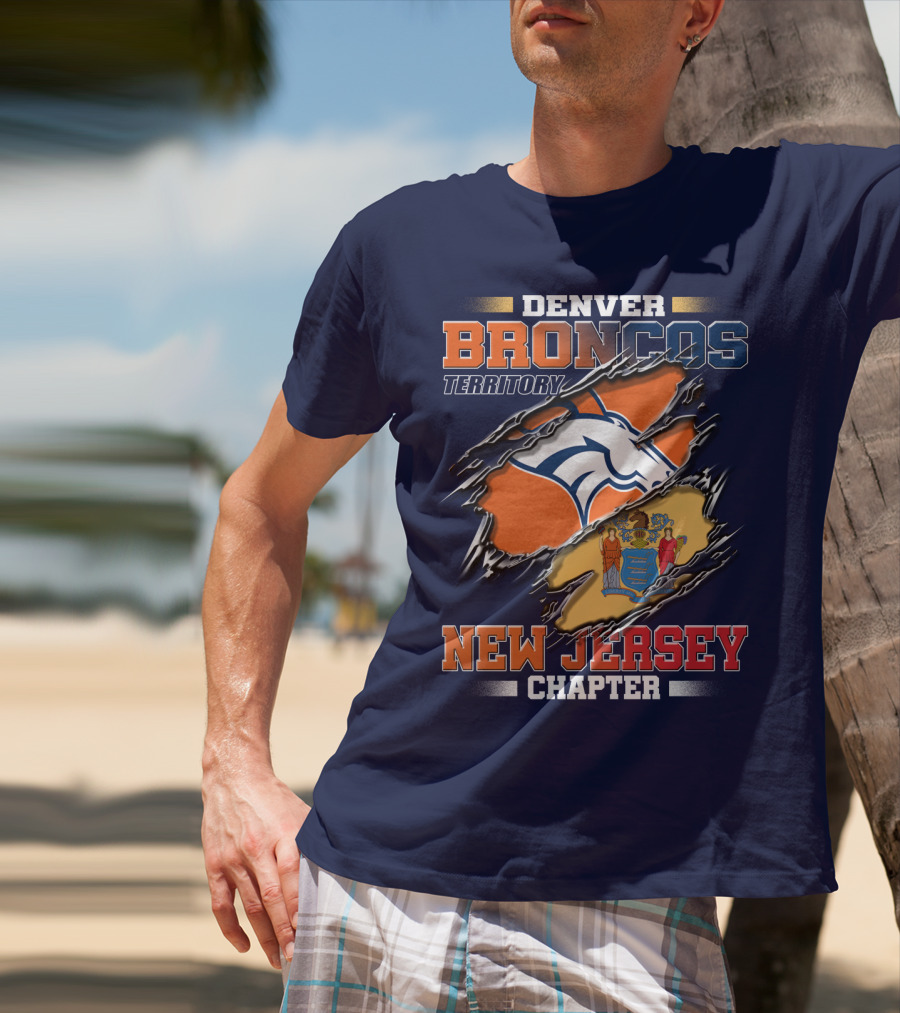 Denver Broncos Territory New Jersey Chapter T-Shirt
