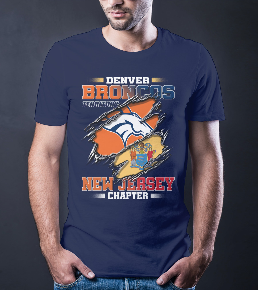 Denver Broncos Territory New Jersey Chapter T-Shirt