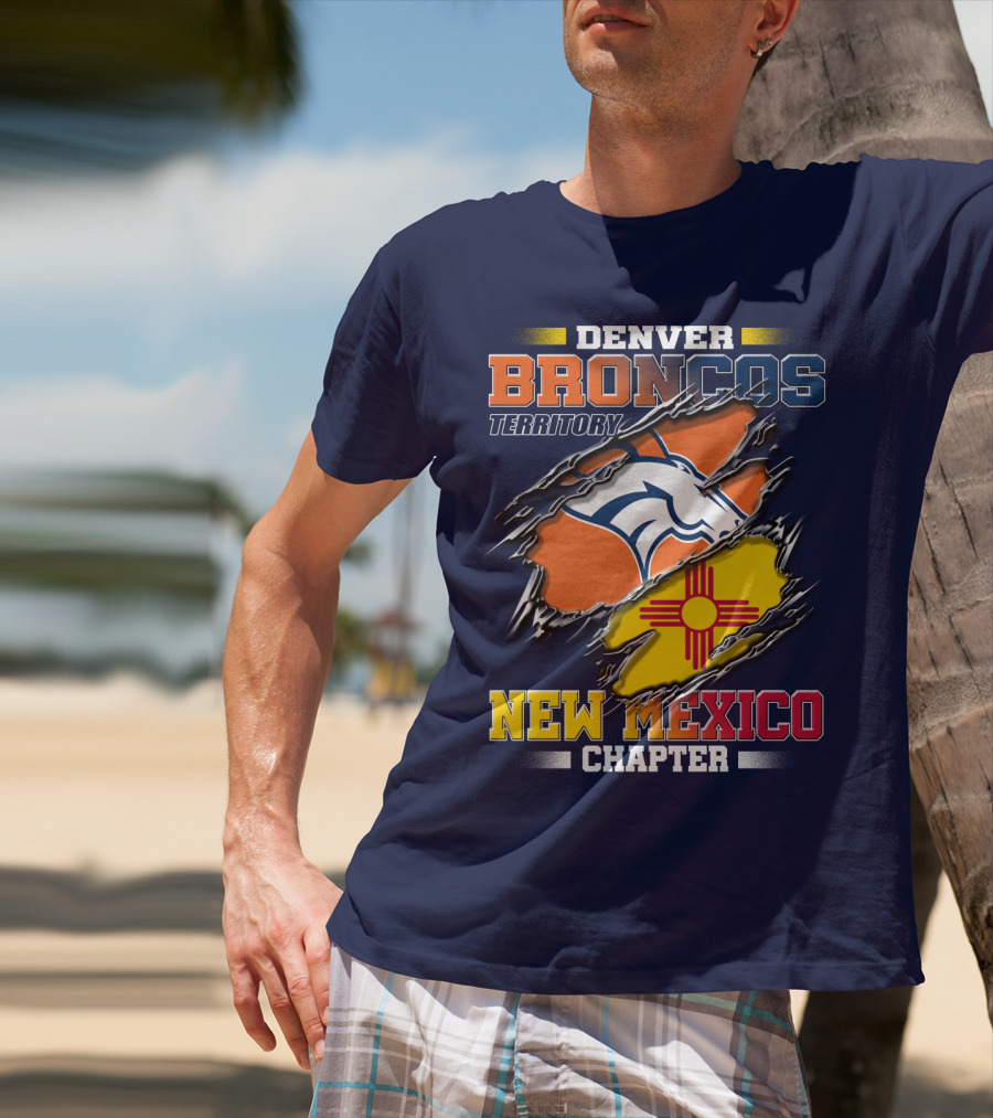 Denver Broncos Territory New Mexico Chapter T-Shirt