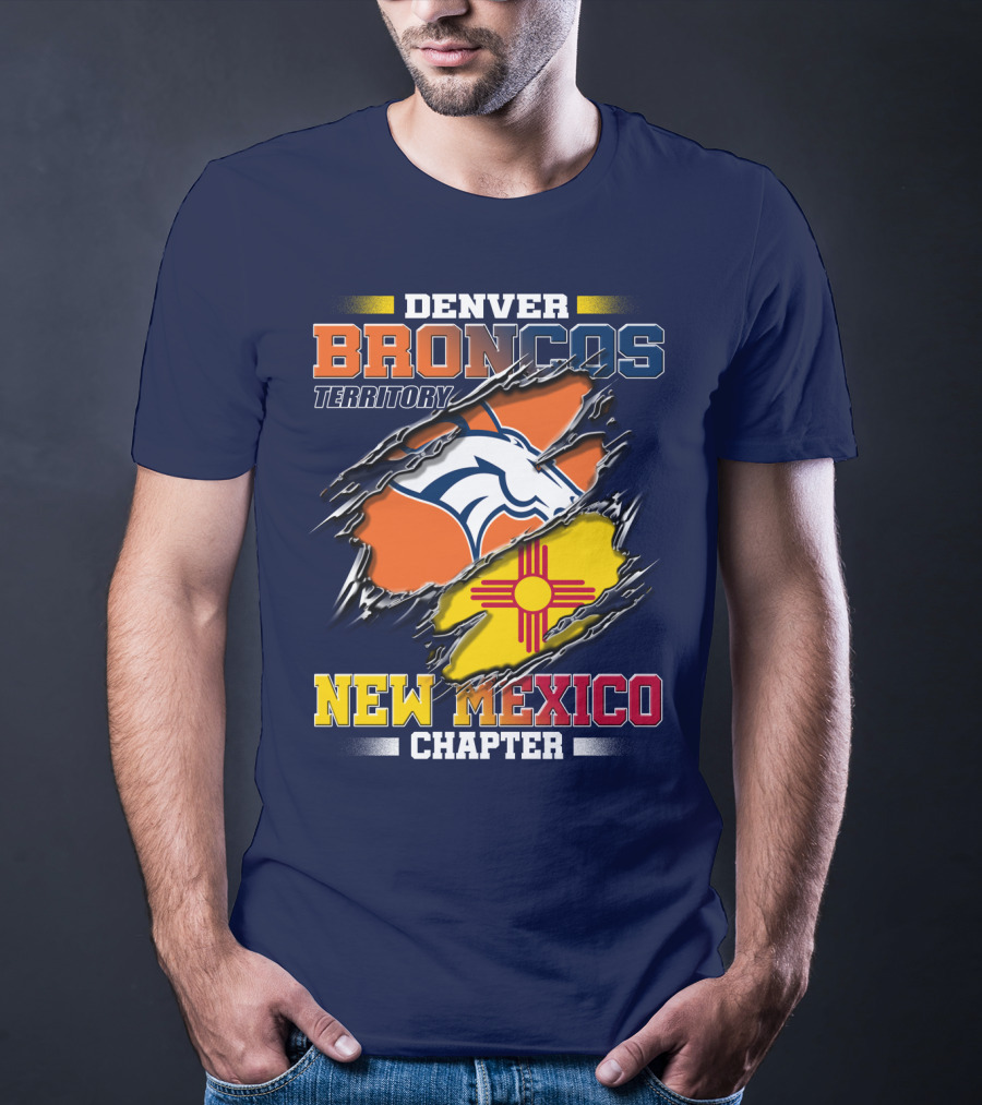 Denver Broncos Territory New Mexico Chapter T-Shirt