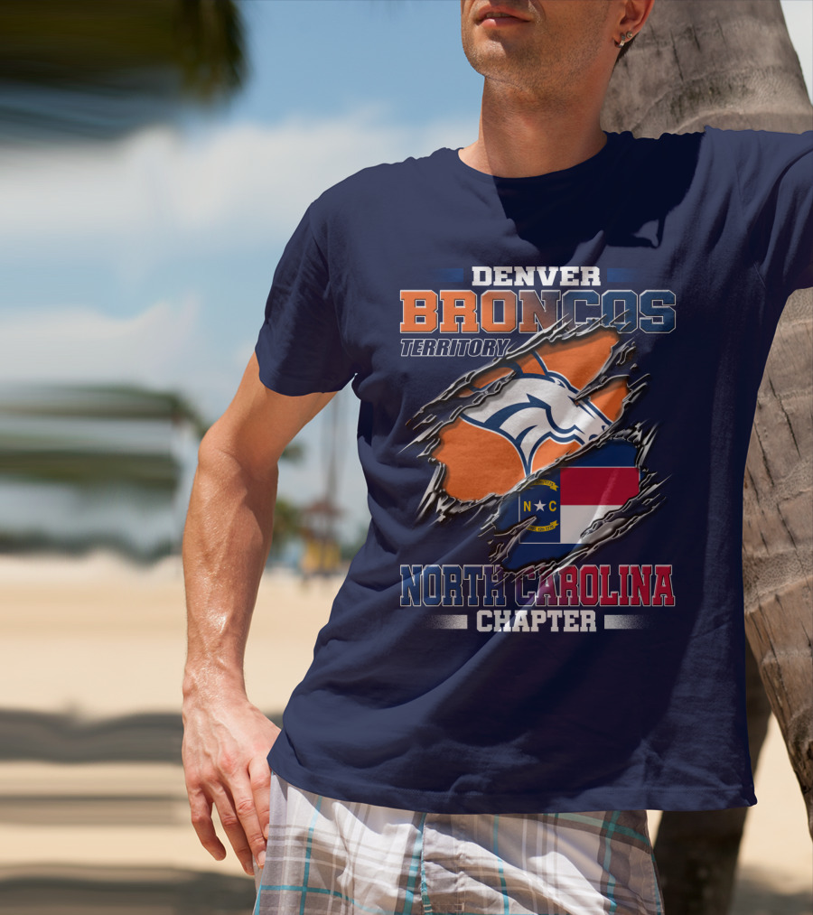 Denver Broncos Territory North Carolina Chapter T-Shirt