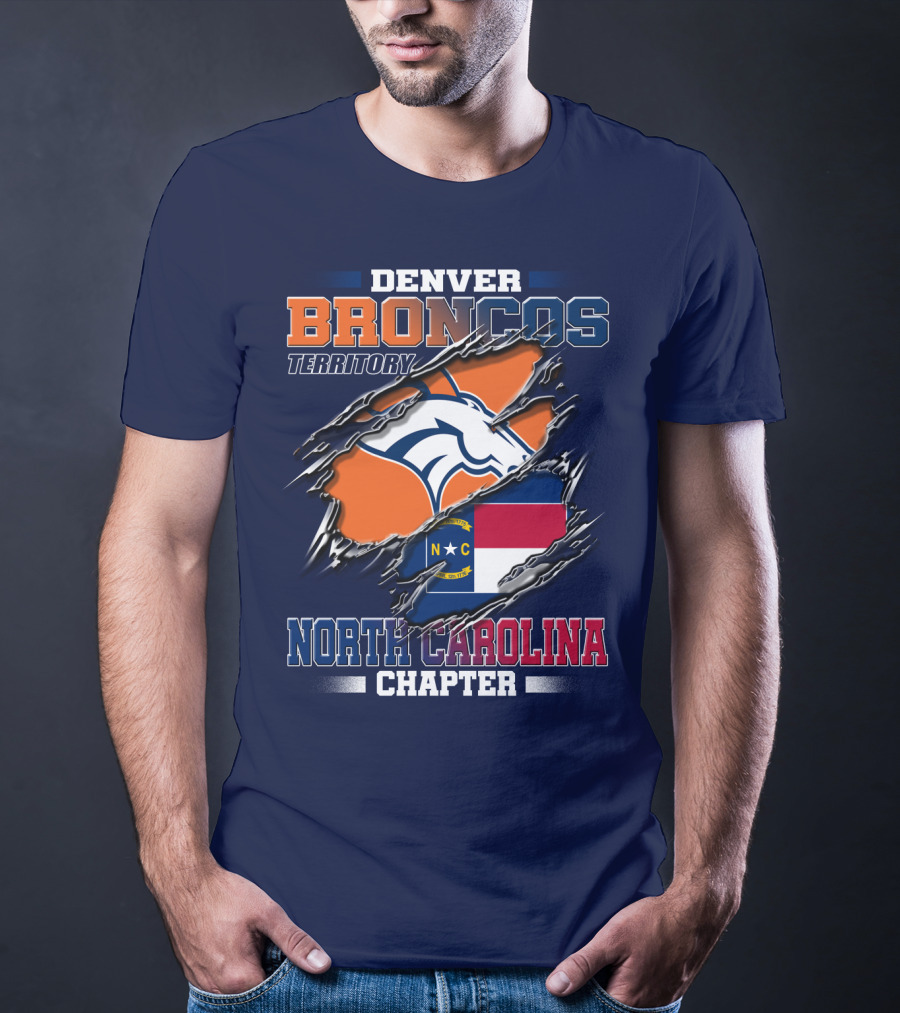 Denver Broncos Territory North Carolina Chapter T-Shirt