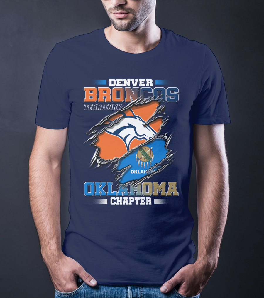 Denver Broncos Territory Oklahoma Chapter T-Shirt