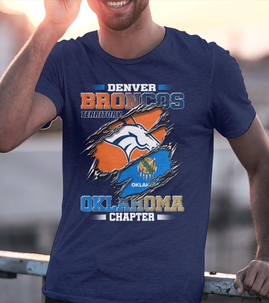 Denver Broncos Territory Oklahoma Chapter T-Shirt