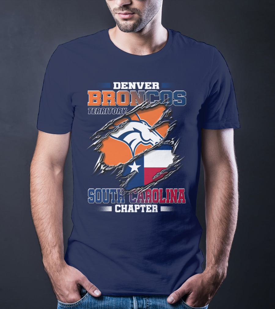 Denver Broncos Territory South Carolina Chapter T-Shirt
