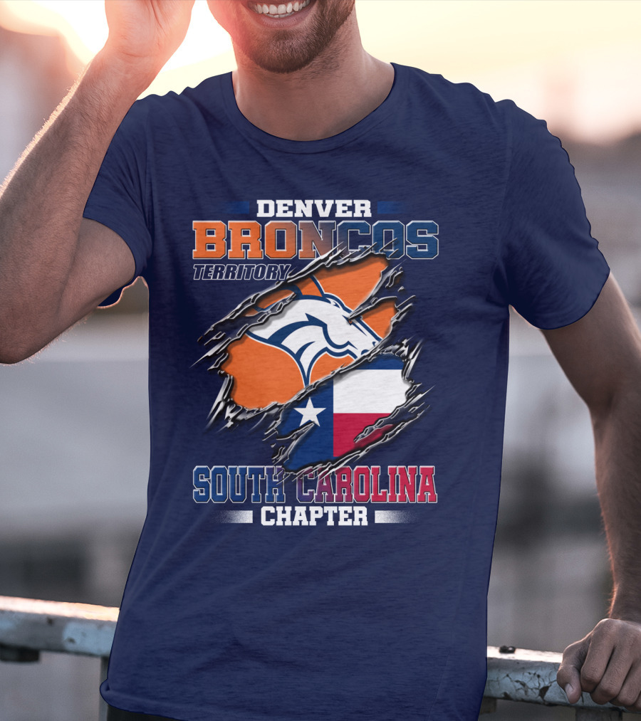 Denver Broncos Territory South Carolina Chapter T-Shirt