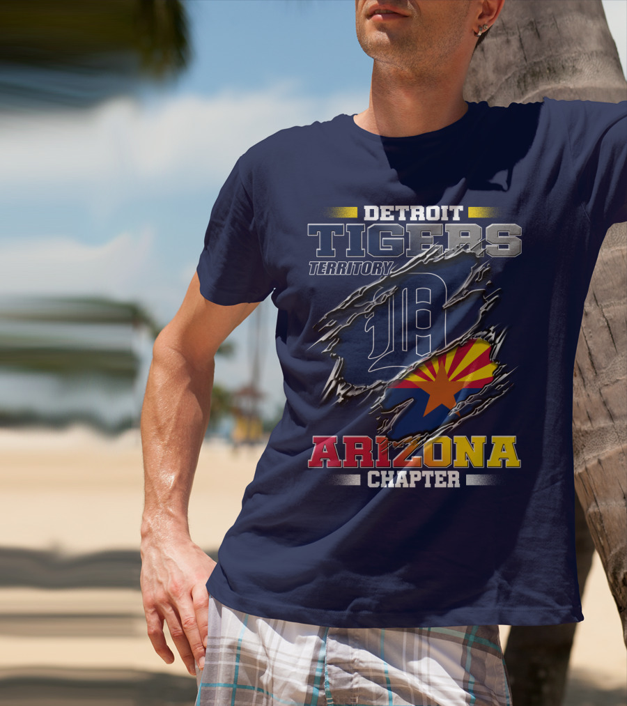 Detroit Tigers Territory Arizona Chapter T-Shirt
