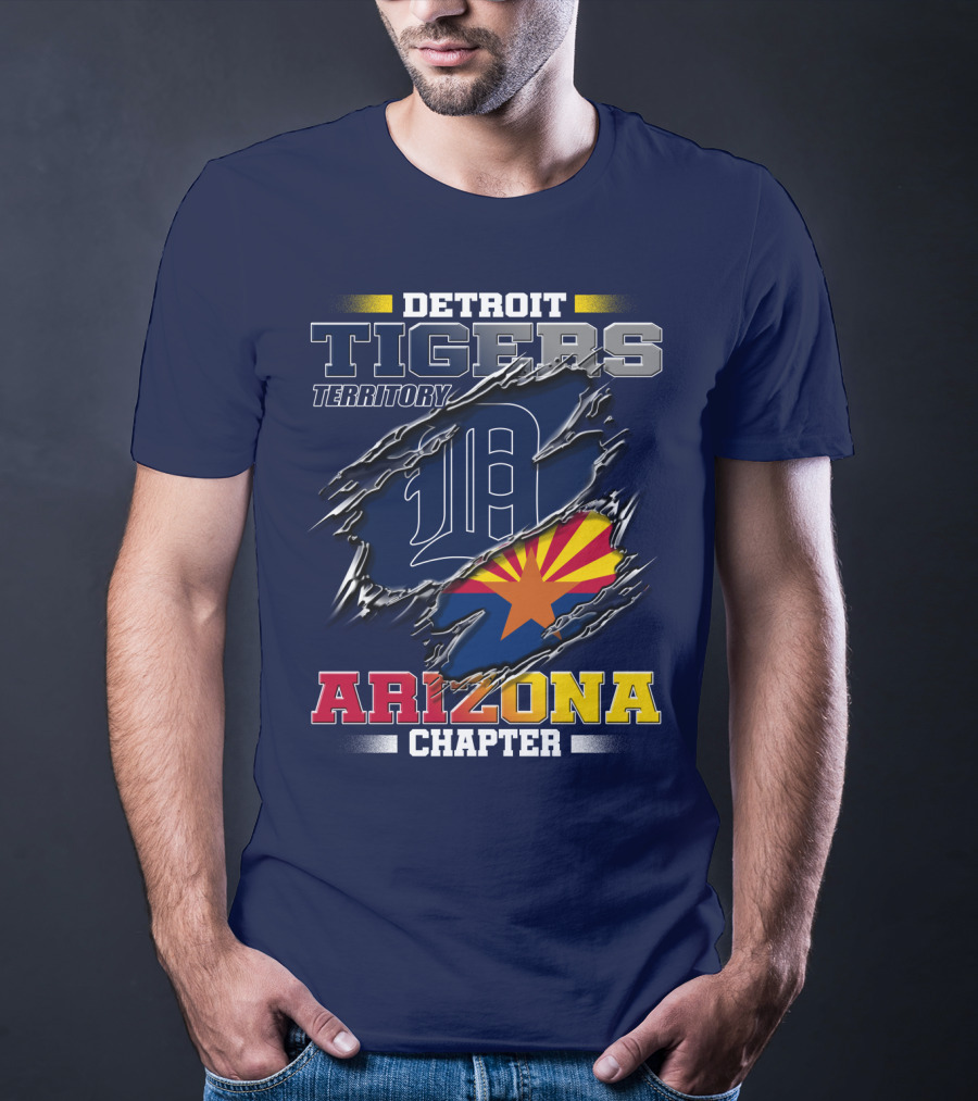 Detroit Tigers Territory Arizona Chapter T-Shirt