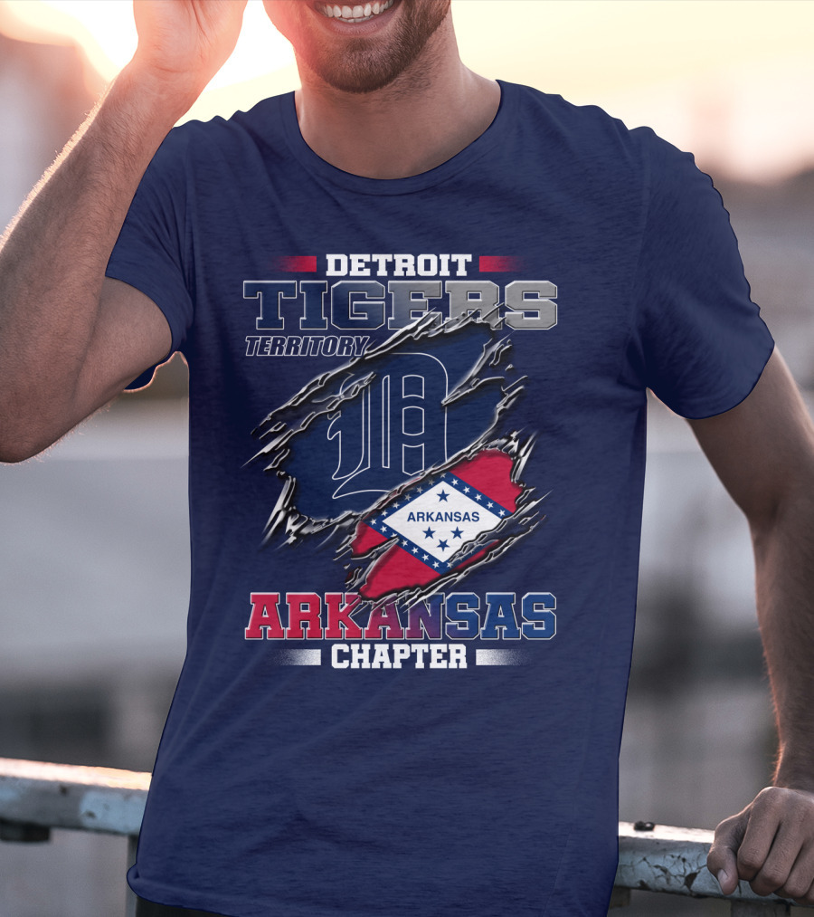 Detroit Tigers Territory Arkansas Chapter T-Shirt