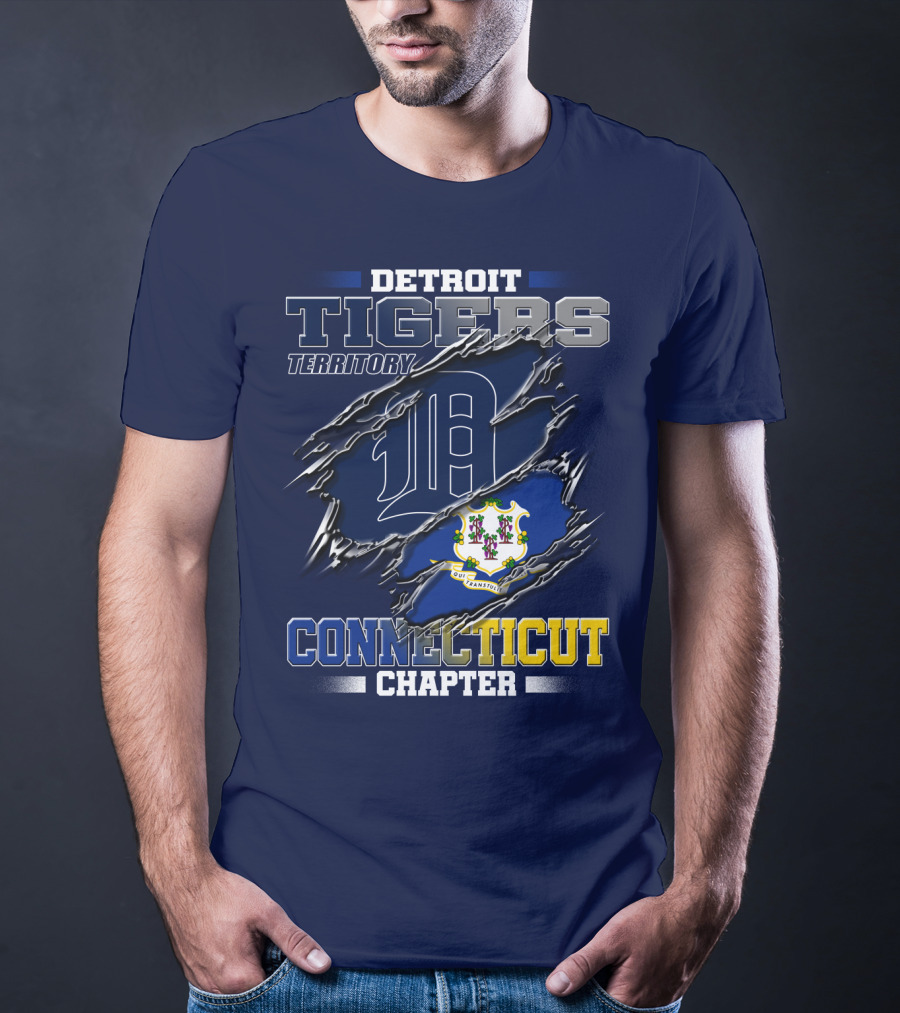 Detroit Tigers Territory Connecticut Chapter T-Shirt