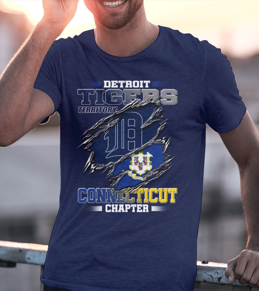 Detroit Tigers Territory Connecticut Chapter T-Shirt