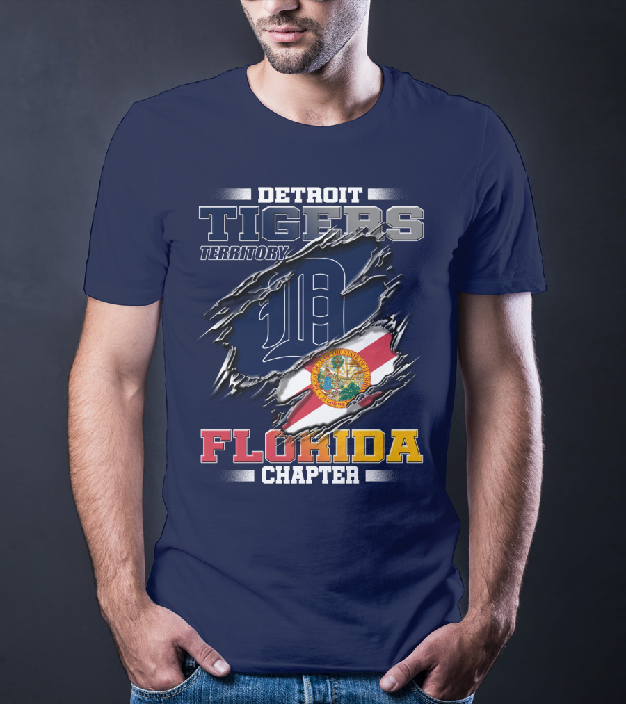Detroit Tigers Territory Florida Chapter T-Shirt
