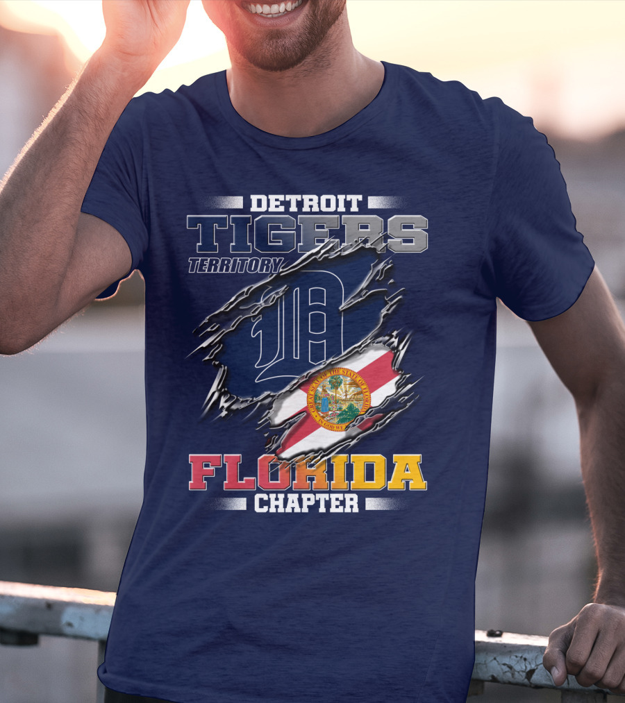 Detroit Tigers Territory Florida Chapter T-Shirt