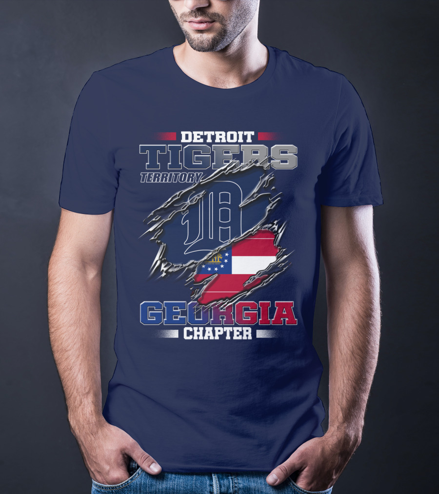 Detroit Tigers Territory Georgia Chapter T-Shirt