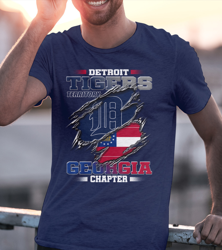 Detroit Tigers Territory Georgia Chapter T-Shirt