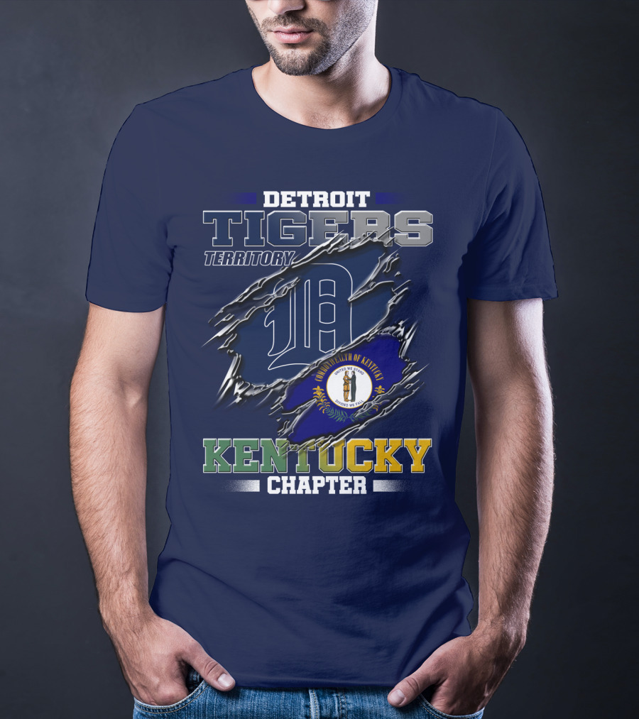 Detroit Tigers Territory Kentucky Chapter T-Shirt