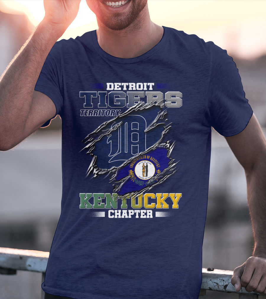 Detroit Tigers Territory Kentucky Chapter T-Shirt