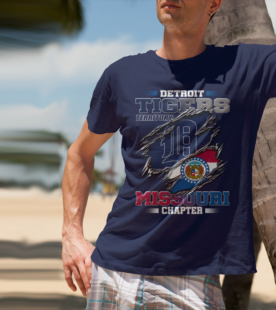 Detroit Tigers Territory Missouri Chapter T-Shirt