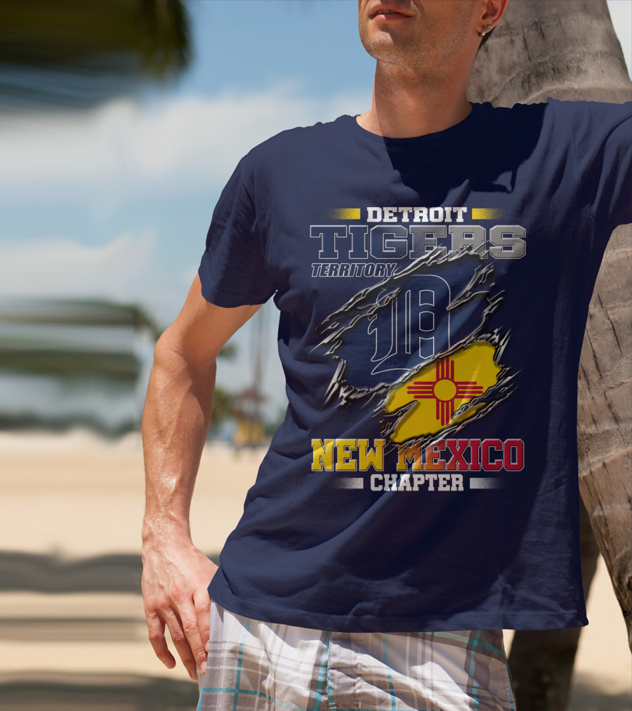 Detroit Tigers Territory New Mexico Chapter T-Shirt