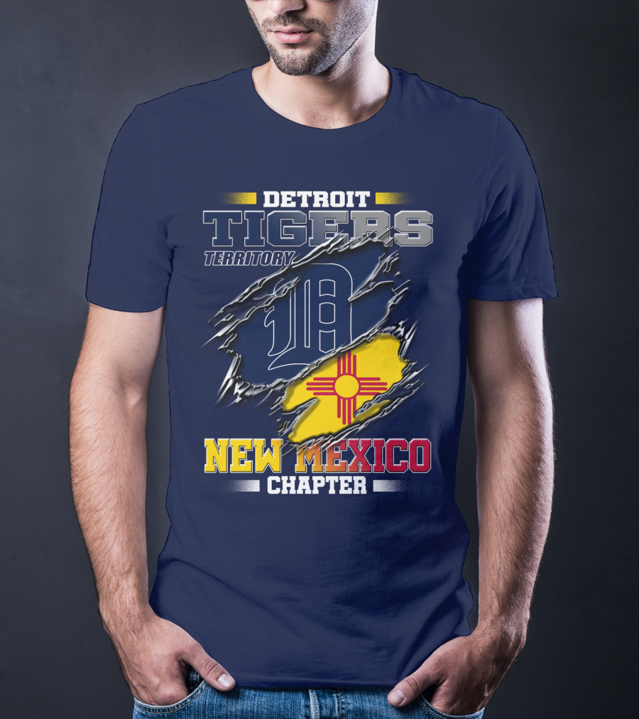 Detroit Tigers Territory New Mexico Chapter T-Shirt