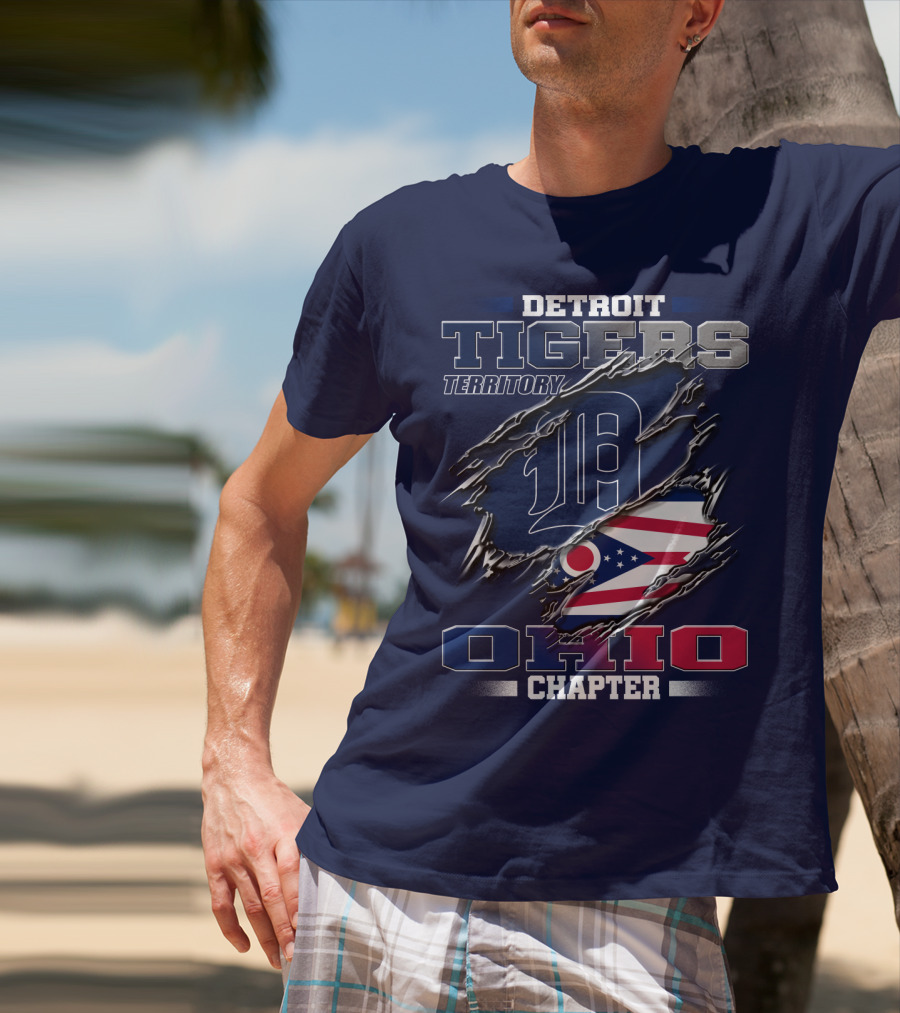 Detroit Tigers Territory Ohio Chapter T-Shirt