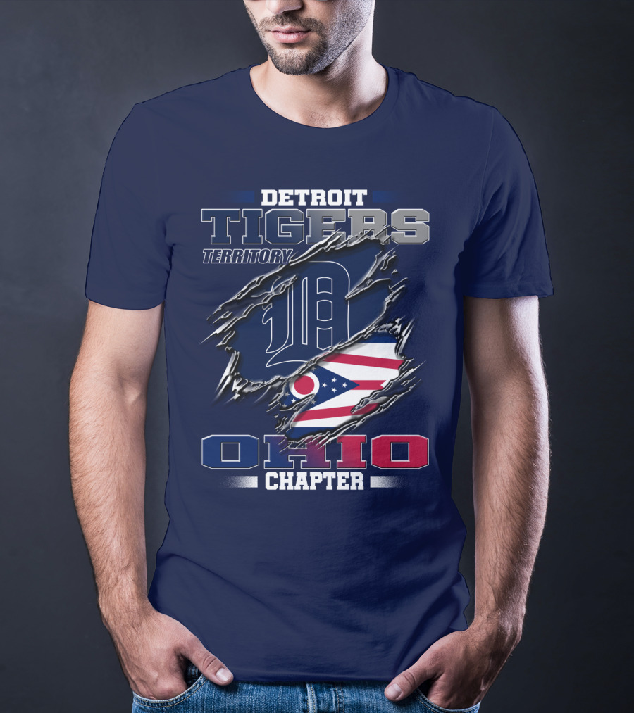Detroit Tigers Territory Ohio Chapter T-Shirt
