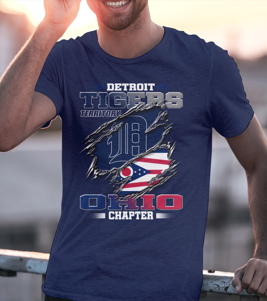 Detroit Tigers Territory Ohio Chapter T-Shirt