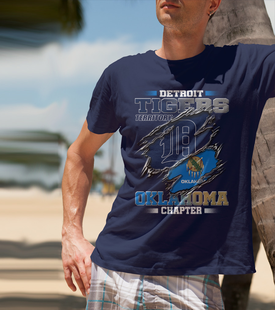 Detroit Tigers Territory Oklahoma Chapter T-Shirt