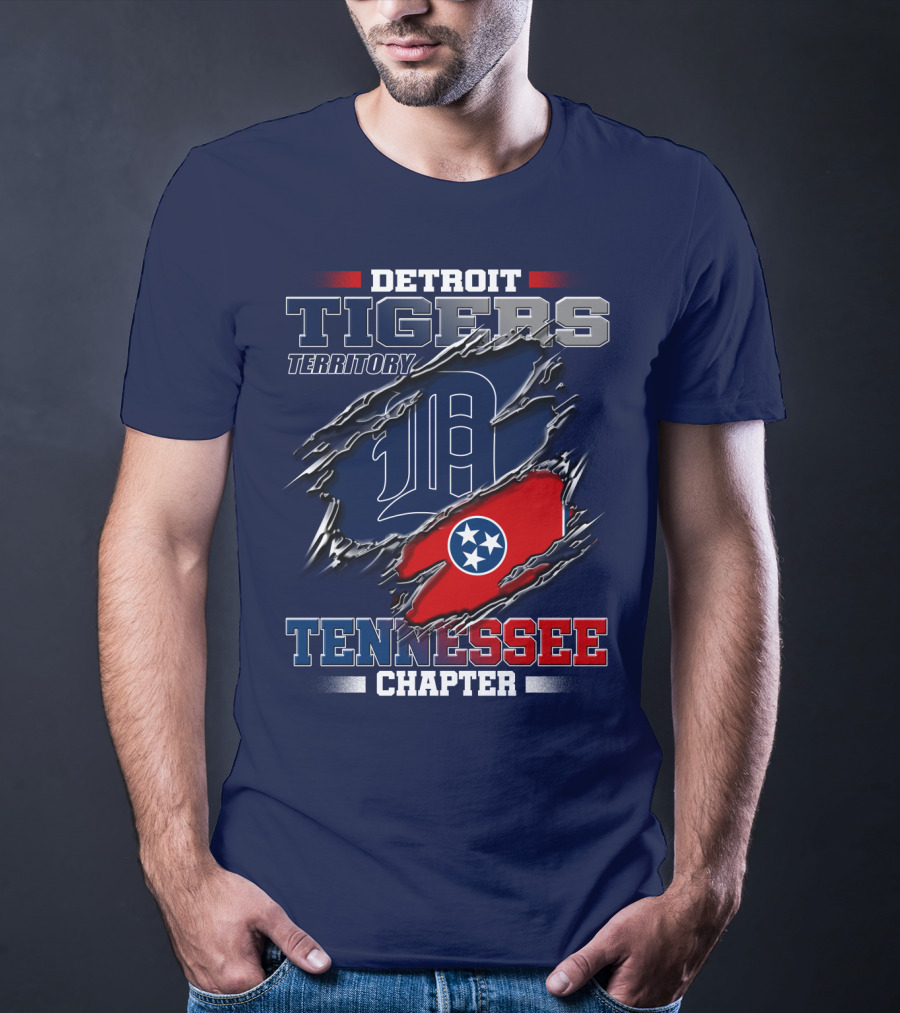 Detroit Tigers Territory Tennessee Chapter T-Shirt