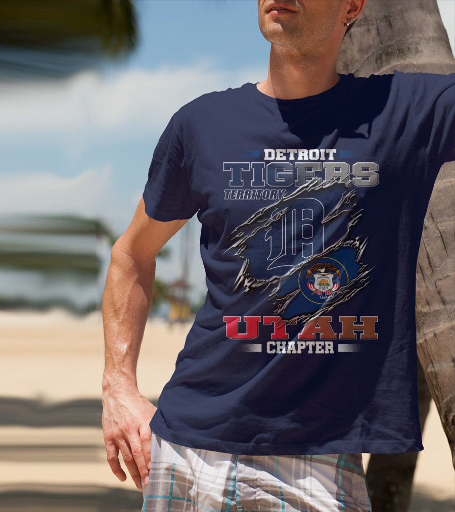 Detroit Tigers Territory Utah Chapter T-Shirt