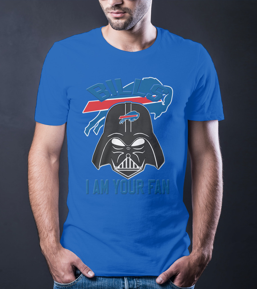 Buffalo Bills I Am Your Fan Darth Vader Helmet Nfl Crossover T-Shirt