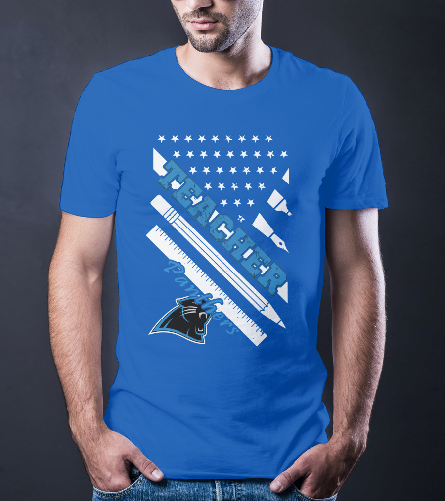 Teacher Carolina Panthers T-Shirt