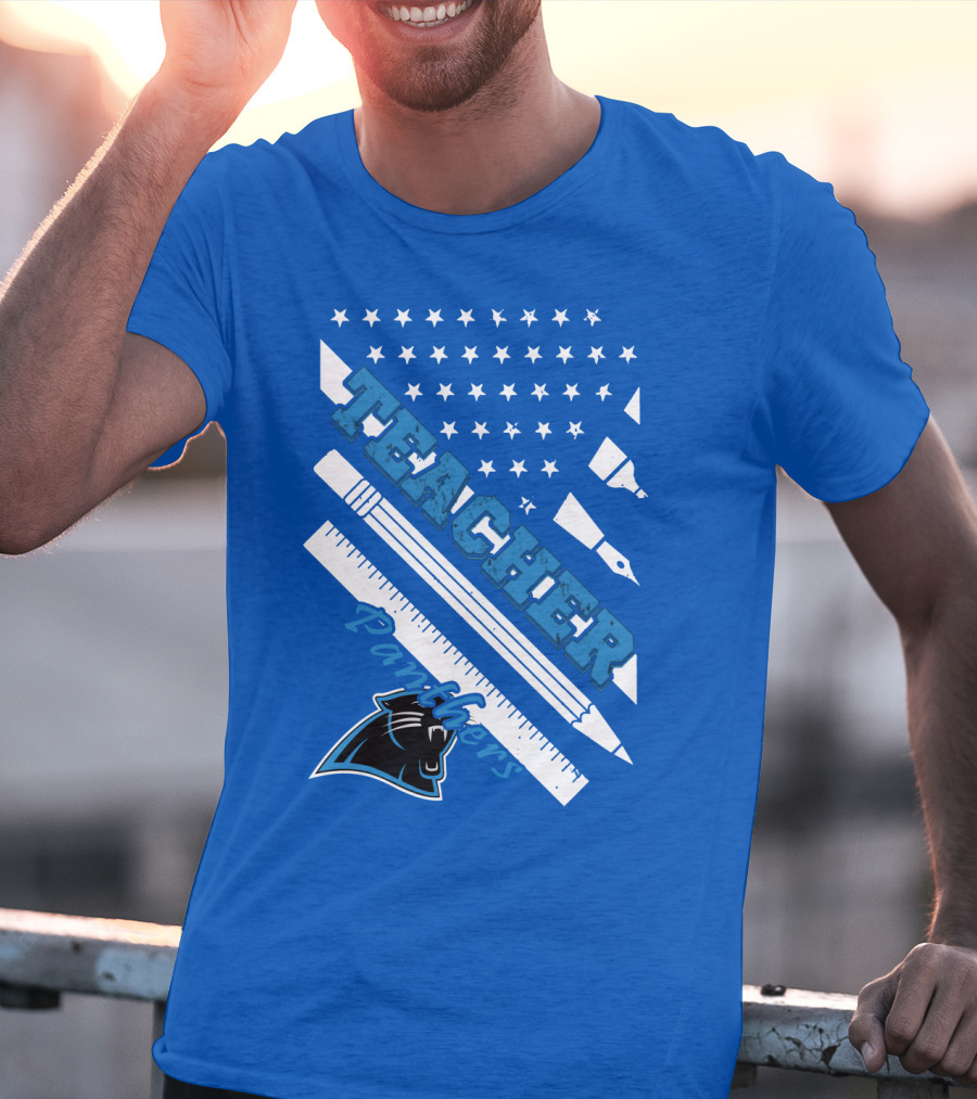 Teacher Carolina Panthers T-Shirt