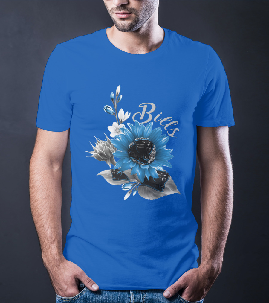 Carolina Panthers Bills Floral T-Shirt