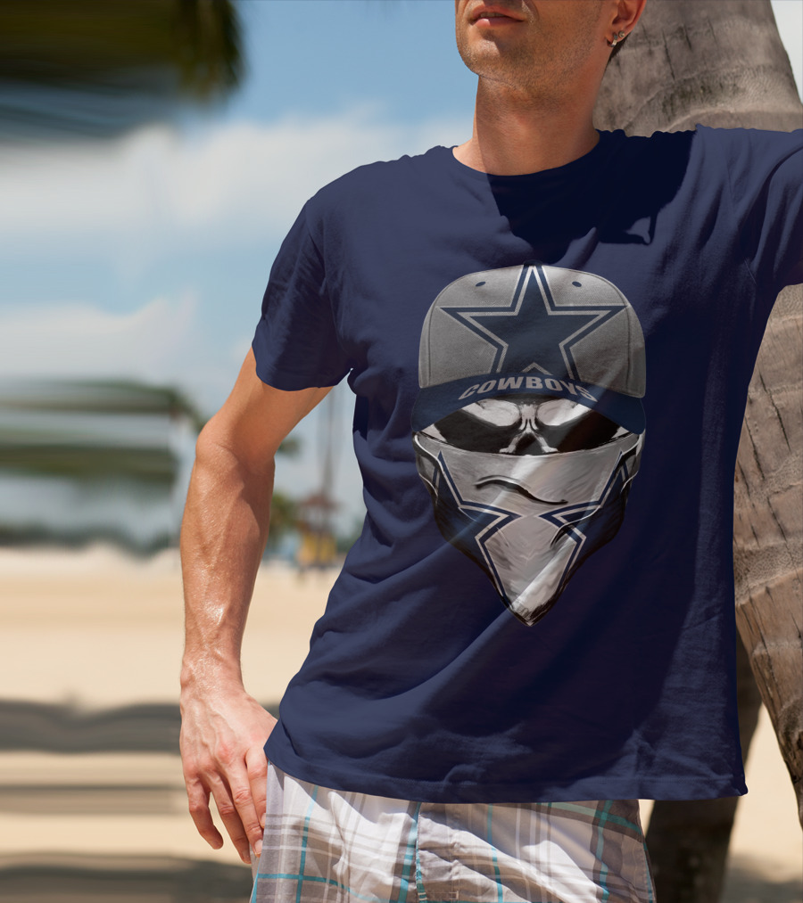 Dallas Cowboys Cowboys Star Hat And Bandana T-Shirt