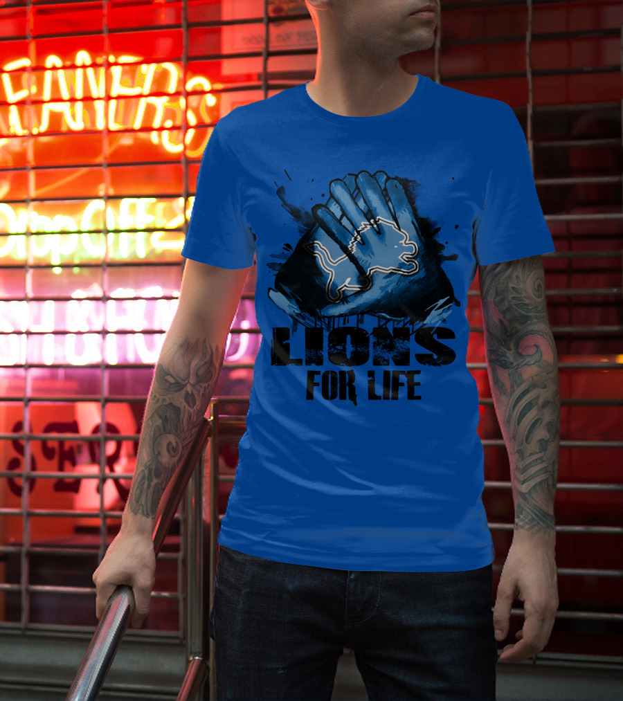 Detroit Lions For Life T-Shirt